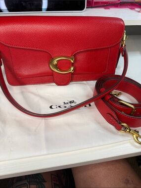 Coach VINTAGE TABBY 26 Shoulder bag Bold Red